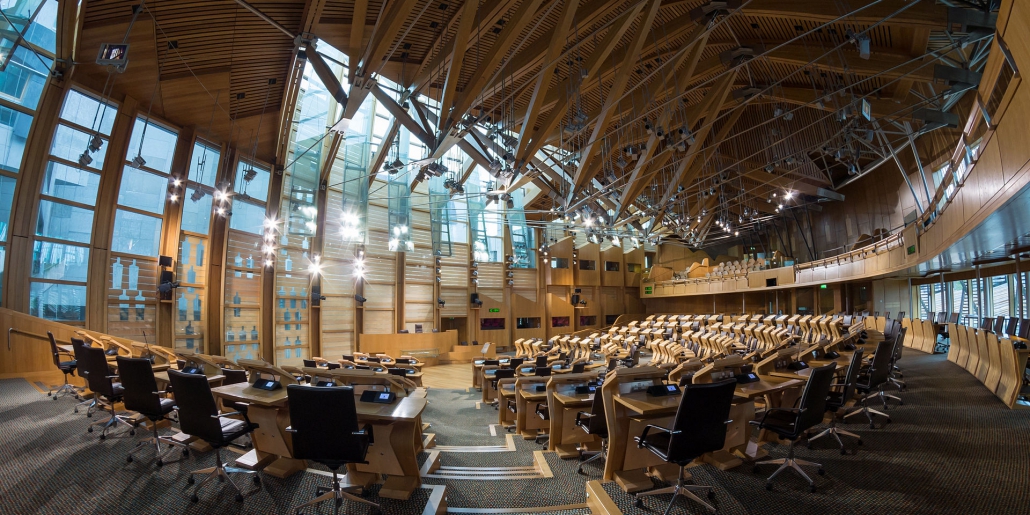 Scottish Parliament Debating Chamber